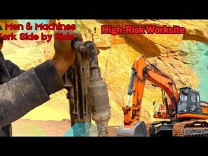 Extreme 🚨 Hard Work With Heavy Machines | Stone Crusher Plant Day