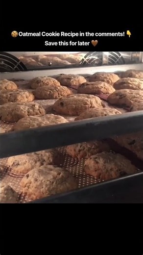 Easy Homemade Oatmeal Cookies 🍪 | Cozy Baking #Shorts #OatmealCookies #baking