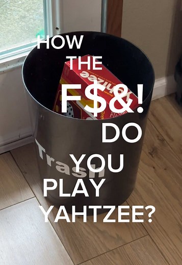THIS is how you play Yahtzee! #howtoplay #yahtzee #dice #game | how to play yahtzee