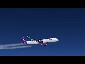 XP12 | Toliss A321-251N Kobe Airport Landing