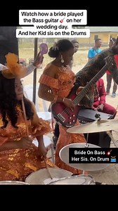 21K views · 17K reactions | This Beautiful ❤️ Bride Take Over #bass On Her Wedding | Great Moses | Facebook
