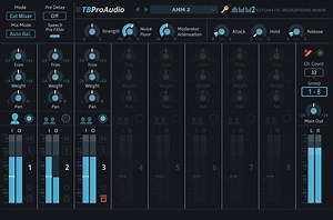 TBProAudio updates AMM (Automatic Microphone Mixer) plugin to v2.0