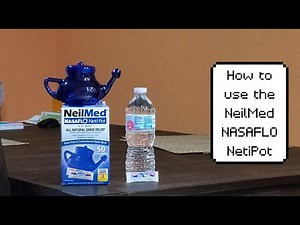 How to use the NeilMed NASAFLO NetiPot