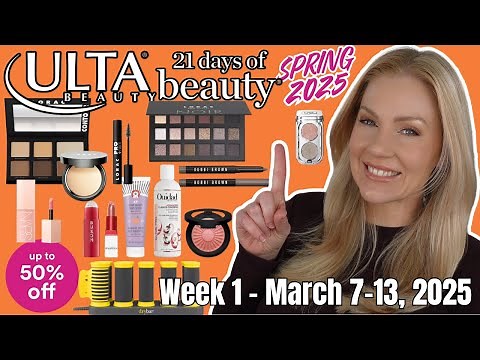 ULTA Beauty 21 Days of Beauty - All WEEK 1 Sale Items Spring 2025 \\ March 7-13