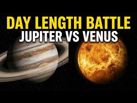 Fastest vs Slowest Planet Spins | Space Facts