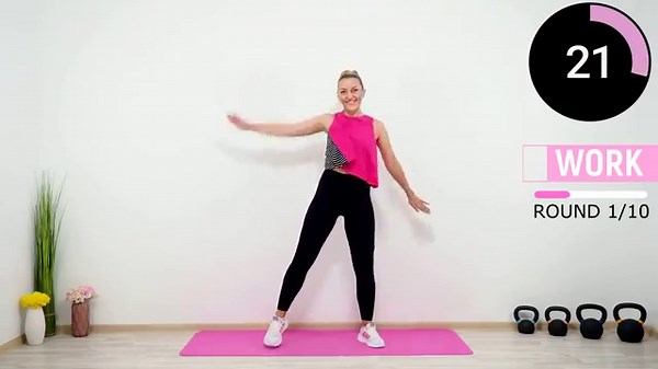 🔥10.000 STEPS WALKING WORKOUT for WEIGHT LOSS🔥INDOOR WALKING CHALLENGE👣KNEE FRIENDLY🔥NO JUMPING🔥