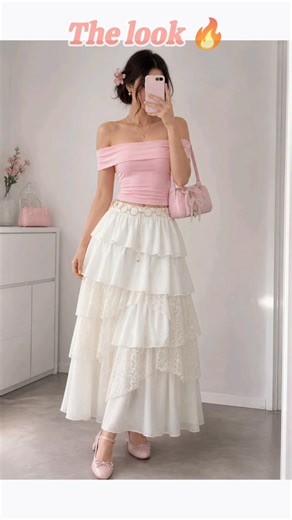 “Under Budget Princess Look 👑💗 | Soft Girl Aesthetic Outfit | Outfit#shorts #fashion #outfit