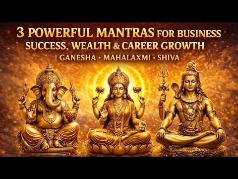 LISTEN DAILY: 3 POWERFUL MANTRAS FOR SUCCESS, WEALTH & CAREER GROWTH