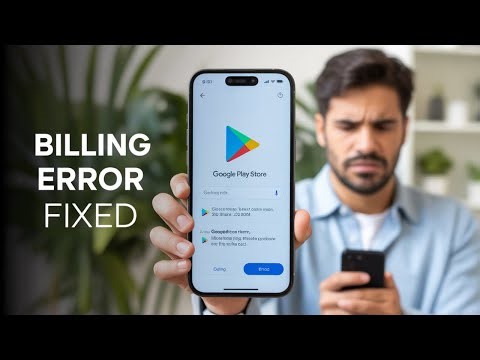 How To Fix Google Play Billing Error - easy steps