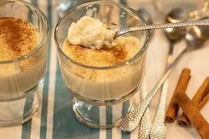 Rizogalo: Greek Rice Pudding This Greek Rice Pudding (Rizogalo) is dense, creamy, and tastes delicious warm or chilled. A classic recipe that will delight the whole family. Print the recipe here: https://www.dimitrasdishes.com/rizogalo-greek-rice-pudding/ | Dimitra's Dishes