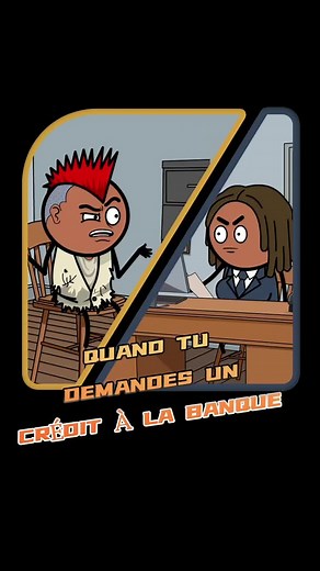 Crédit bancaire : la demande humoristique