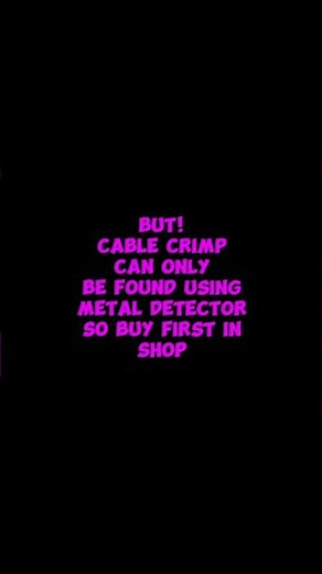 Cable Crimp | where to find - The Genesis Order