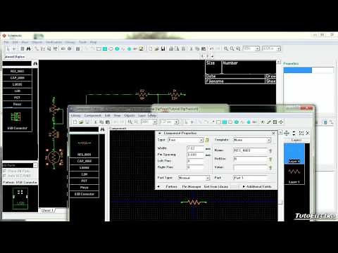 Tutorial DipTrace 4, Creando el Esquemático (Schematic Capture)