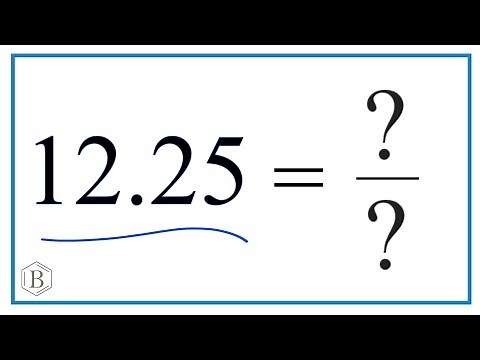 12.25 as a Fraction (simplified form)