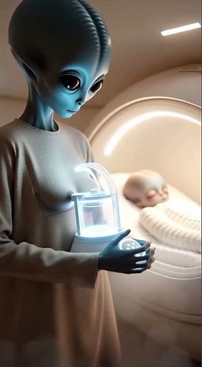 Breastfeeding Milk with Female Alien💕🍼Tips & Breast Pump Tutorial❤️#Shorts #cute