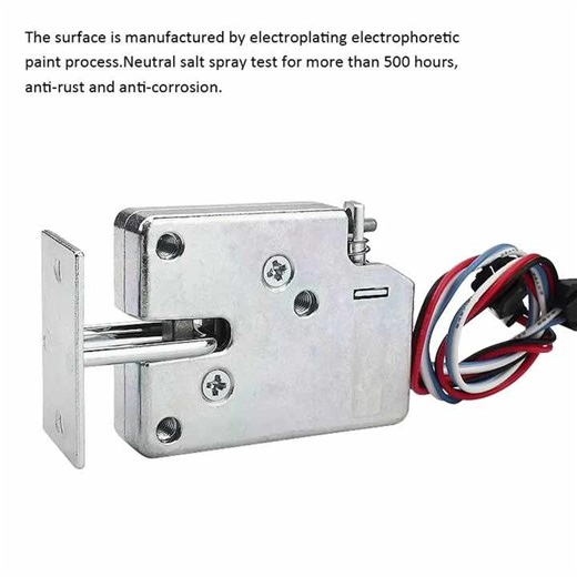 Electric Door Locks 5V/12V/24V Access Control Electronic Lock Mini Solenoid Electromagnetic Electric Control Cabinet Drawer Lock