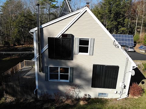 Solar thermal air heating panel build