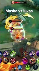 Masha vs Lukas full build diffence and fighter build