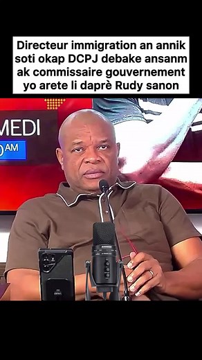Directeur immigration an annik soti okap DCPJ debake ansanm ak commissaire gouvernement yo arete li daprè Rudy sanon #rudysanon #immigration #nouvelle #haiti