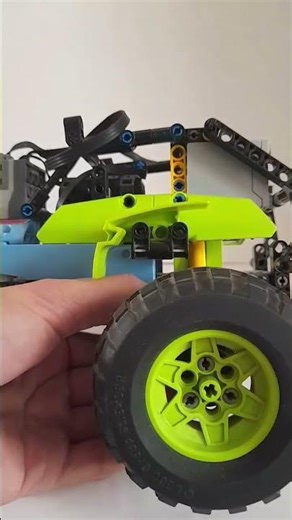 Lego 72037 Buggy. I turned it into a fast remote control car.