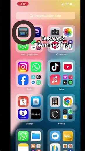 Cara pakai printer themal mini | rekomendasi printer label murah