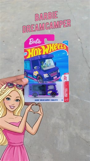 Barbie Hotwheels Van | #shorts #diecastcars