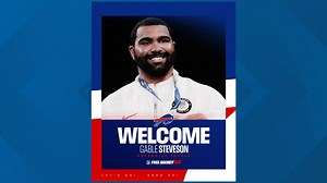 Olympic gold medalist wrestler joins Bills defensive line