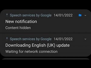 speech services by google notification won't go away | how to stop speech services by google update