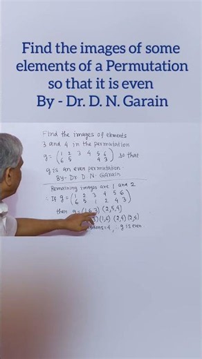 Trick to find images of some elements of a permutation to turn it into an even permutation