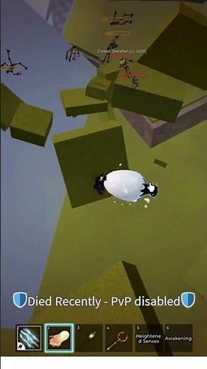 Accidentally Turned into a Cursed Skeleton Exorcist in Blox Fruits! 😂💀#bloxfruitsgameplay #roblox