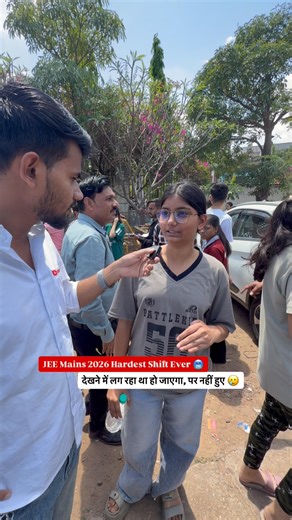 Abhi Tak ka sabse hardest shift 🥶 JEE Mains 2026 6 April 1st Shift Review !!