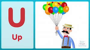 The U Song (Uppercase) - Alphabet Song - Super Simple ABCs