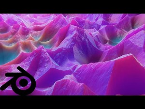 Making an Abstract loop animation in #Blender