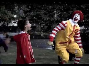 2000s Ronald Mcdonald Raindrops Commercial