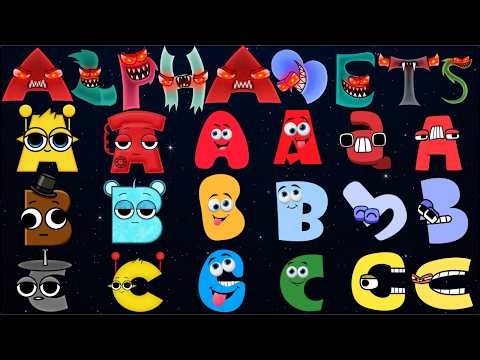 ABC Song for Toddlers 🎵 Learn A to Z | Uppercase & Lowercase Monster Letters & Fun Shapes Kids