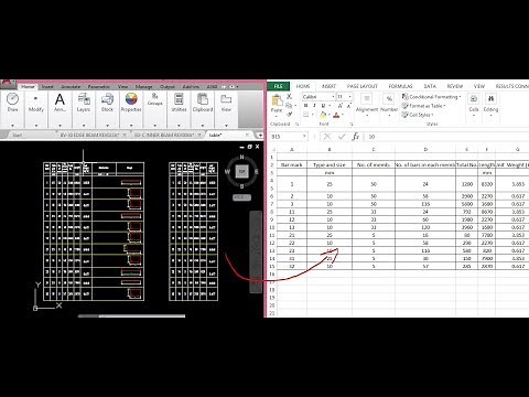 13- How To Export Table From Autocad To Excel-كيفية تصدير جدول من الكاد للاكسيل