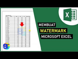 Cara Membuat WATERMARK di Excel | Belajar Microsoft Excel