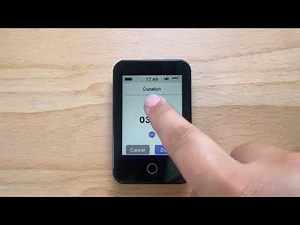How to set a Temp Basal Rate using the Medtrum TouchCare® Tubeless Insulin Pump 2020 (English)