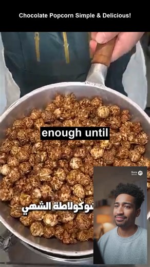 Make chocolate popcorn in minutes with only 2 simple ingredients. Fast, tasty, and perfect for movie night. #chocolatepopcorn #easyrecipe #2ingredientsrecipe #snackideas #quickrecipes #homemadefood #foodlover #kitchenhacksthatwork | Recipes and cooking