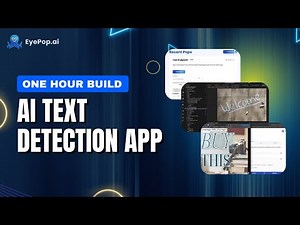 Build an AI Text Detection App in 1 Hour | Extract Text from Images & Video