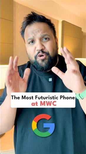 The Most Futuristic Phone at MWC 🔥 #shorts
