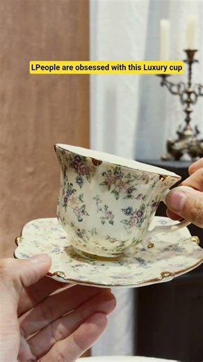 How Can a Luxury Cup Look This Beautiful?