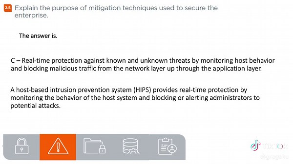CompTIA Security SY0-701 Practice Test Objective 2.5