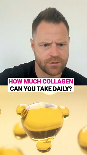 Collagen Dosage Wondering how much collagen you can take daily? You can safely consume up to a gram of protein per pound of body weight each day, which includes collagen. This means if you weigh 150 pounds, you can take up to 150 grams of protein from all sources, including collagen. This ensures you get enough to support skin, hair, nails, and joint health. Always balance your collagen intake with other protein sources for a well-rounded regimen. | Dr. Livingood