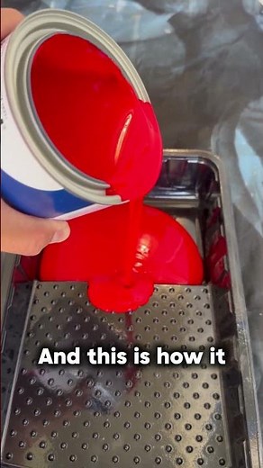 Front door paint transformation in minutes #diy #satisfying