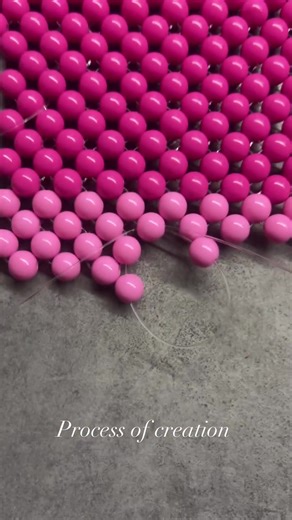 Just a moment of the process. 💓 Full reveal soon. Video tutorials with crystal & acrylic beads Worldwide shipping from Greece 🇬🇷 Bag-making tutorials #beadedbag #beadbab #handmadebag #crystalbag #designerbag luxuryhandmade slowfashion artisanal beadinglove beadedart baginprogress processvideo behindthescenes detailsmatter raspberrytones pinkvibes colorinspiration craftsmanship handcraftedluxury uniqueaccessories fashionreels reelsfashion reelsinspiration makersofinstagram smallbrand womenowne