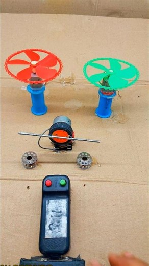 “Simple Electric Machine Using a DC Motor and Switch” #tech #viral #experiment #dcmotor #short #diy