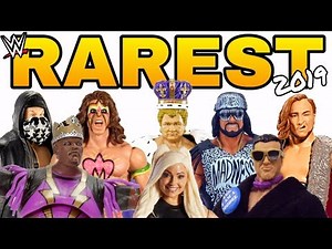 RAREST WWE Action Figures Of 2019 (So Far) - Mattel Wrestling Figures
