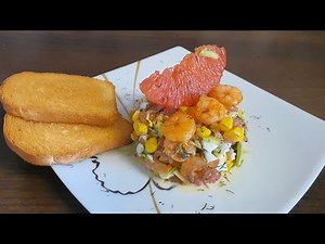 Recette avocat crevette pamplemousse