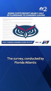 289K views · 3.5K reactions | A recent poll found that almost half of Floridians are considering leaving the state. 42% of those polled mentioned the rising cost of living are leaving them in a situation that they can't afford. Read the full story at the link below: https://www.wesh.com/article/rising-costs-prompt-floridians-consider-leaving/69257583 | WESH 2 News | Facebook